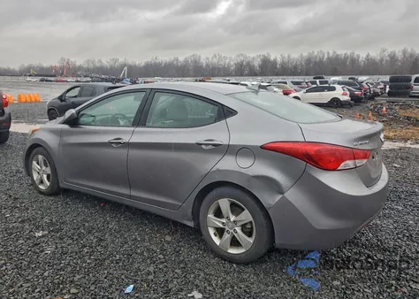 2012 Hyundai Elantra Gls из США, поврежденный, VIN KMHDH4AE7CU193249